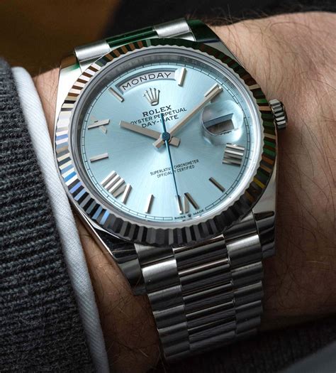 newest Rolex platinum day date